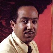 Portrait of Poet Langston Hughes