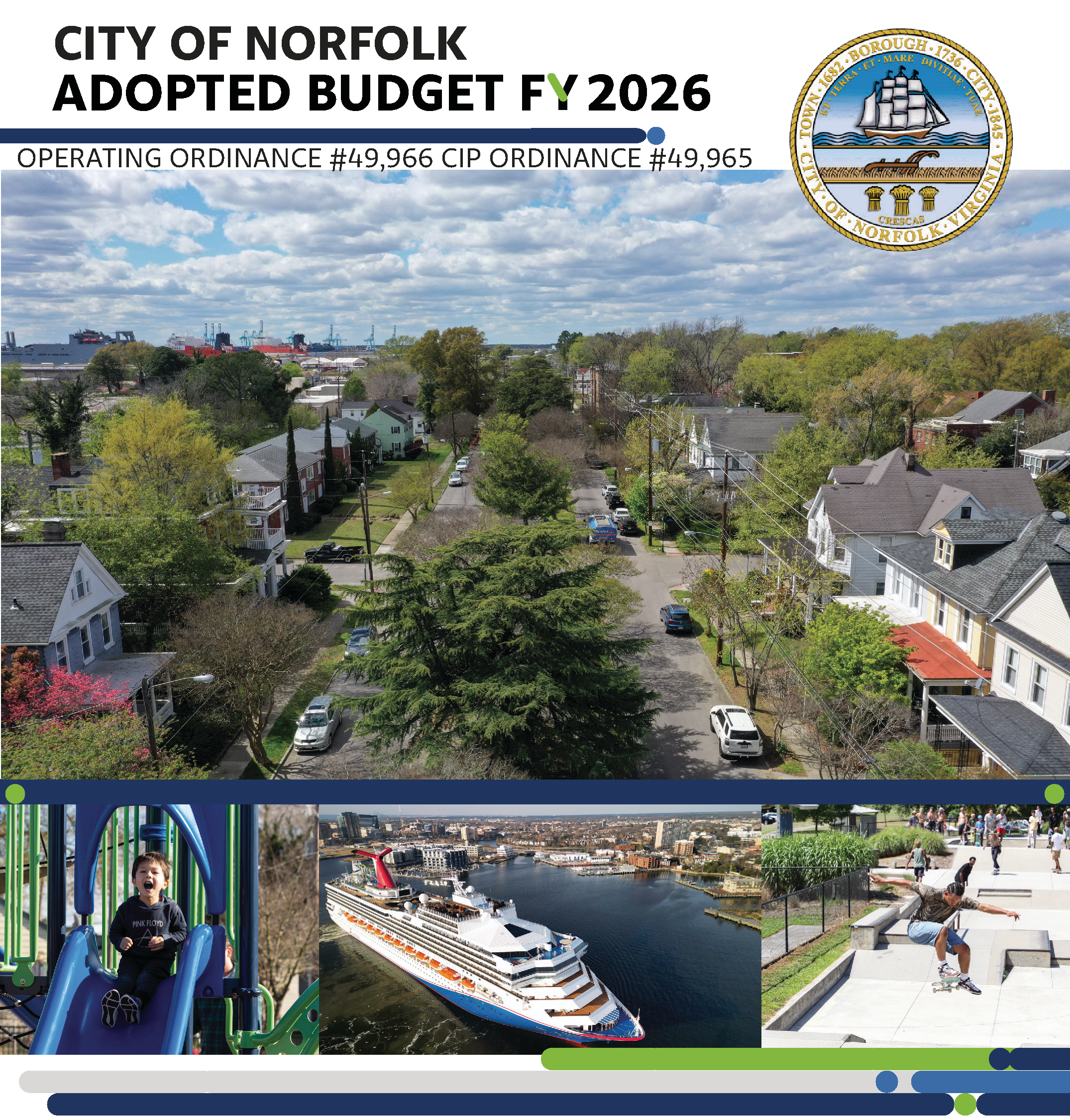 FY 2026 Adopted Budget Document Cover Image
