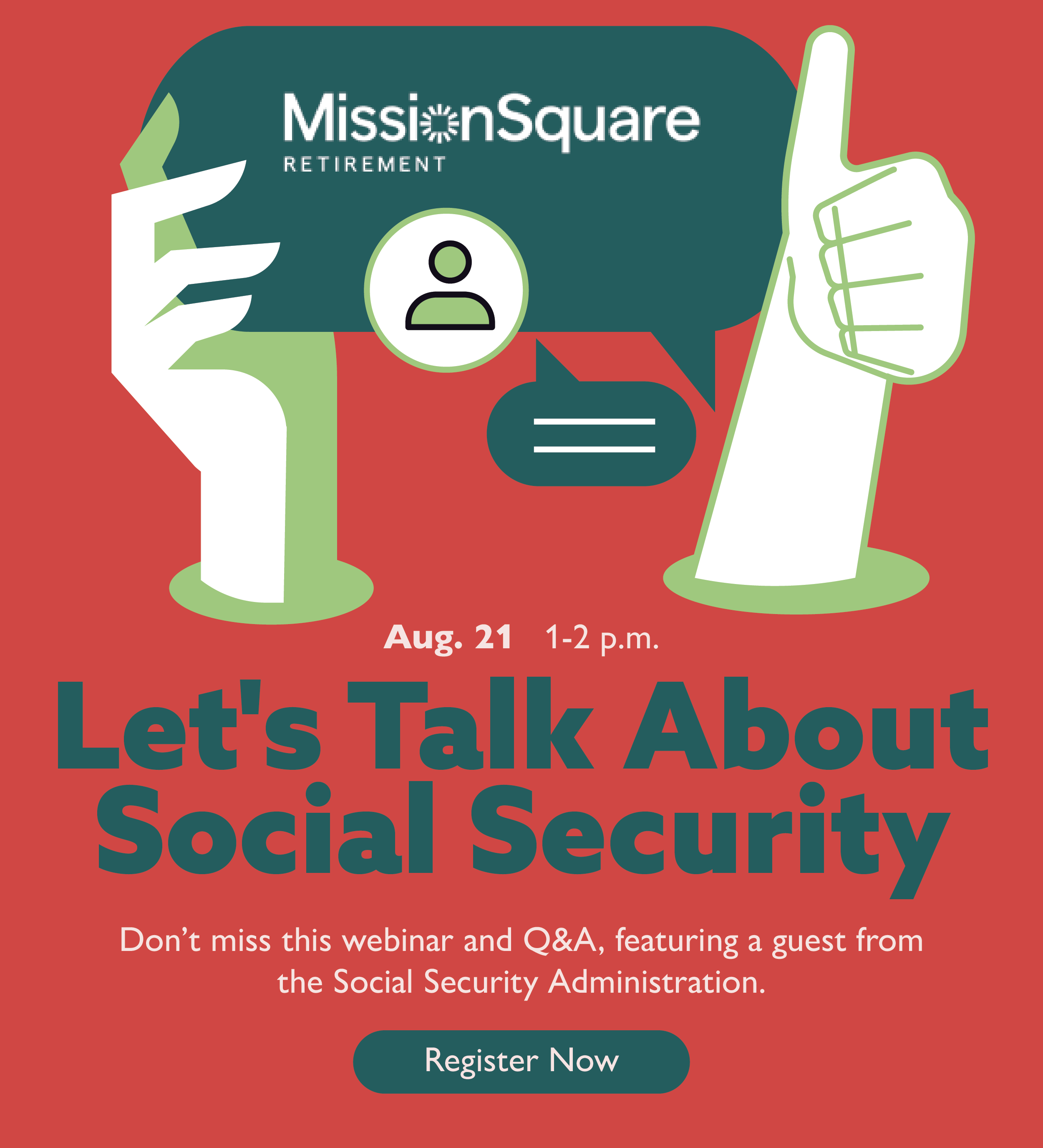 Social Security 101: Webinar with the Experts Image Link