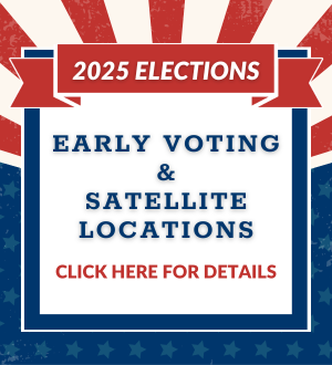 Early voting and satellite locations spotlight image link