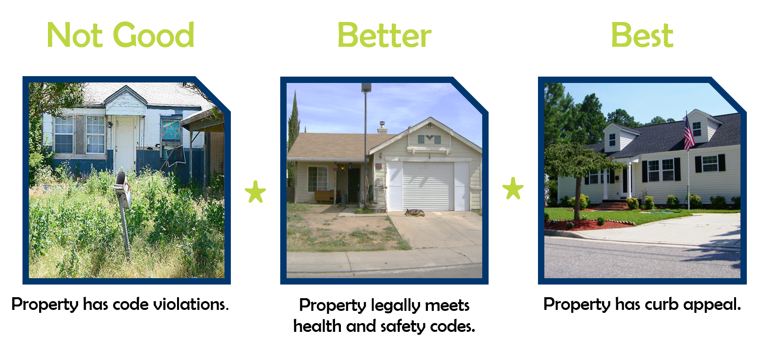 Curb appeal graphic