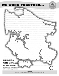 FY 2017 Adopted Budget Cover