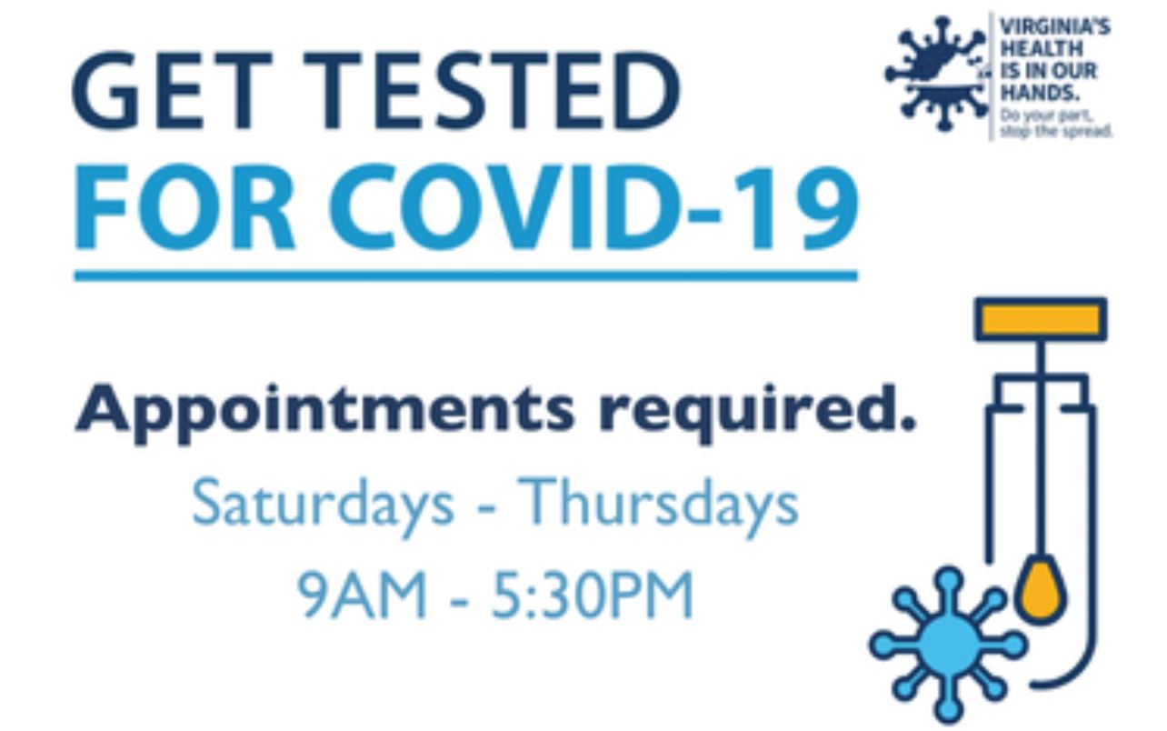 Get Tested for Covid-19 Image Link