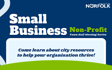 Small Business Non-Profit Town Hall Meeting Image Link