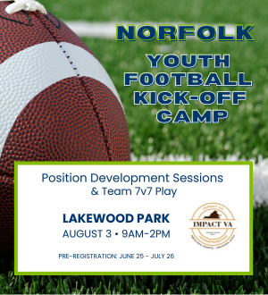 Norfolk Youth Football Camp Kickoff_Web Spotlight