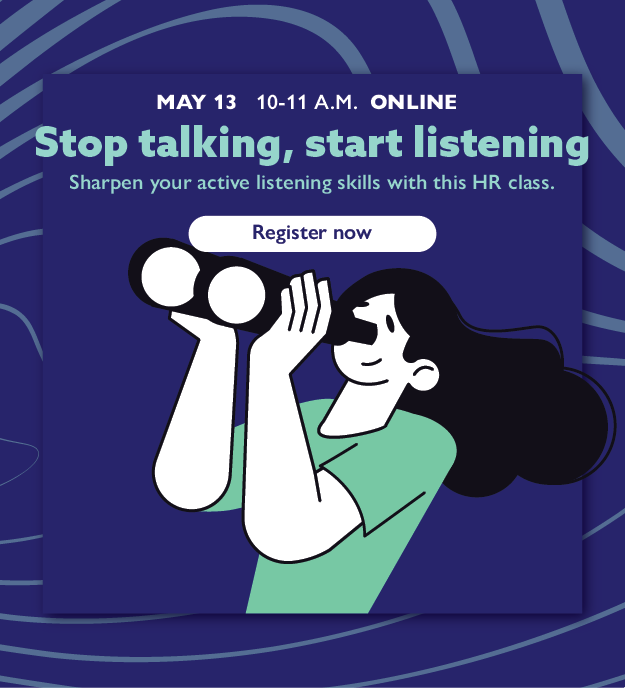 Active Listening HR Training Image Link