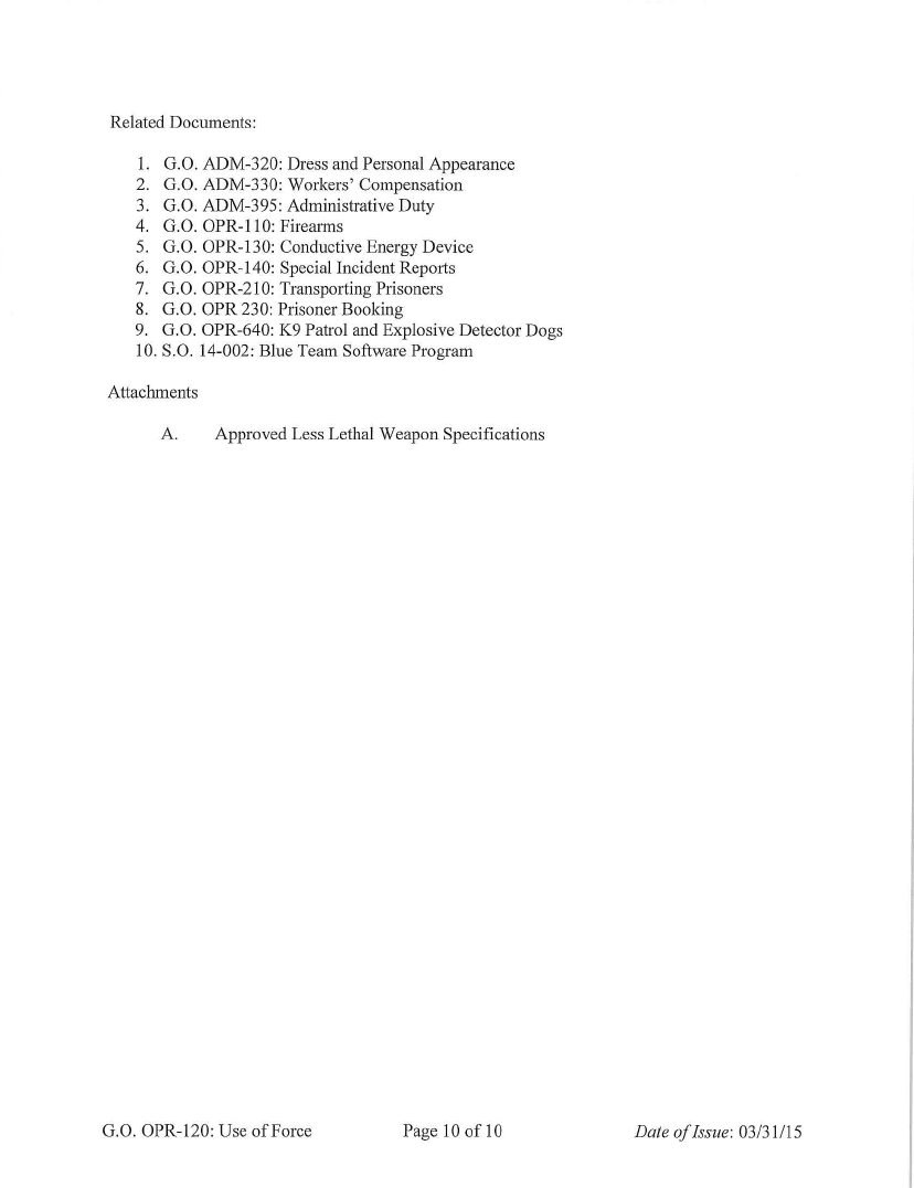 Norfolk Police Use of Force Policy - 10