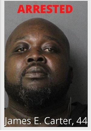 ARRESTED James E. Carter - release photo