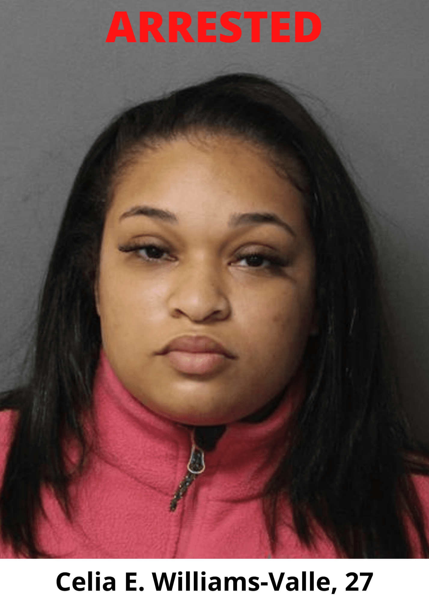 Arrest Photo - Celia Williams