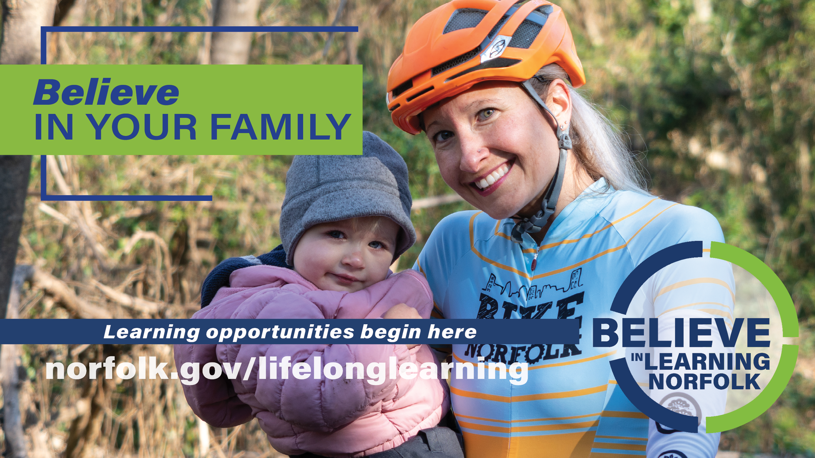 Lifelong Learning Believe in Your Family Image