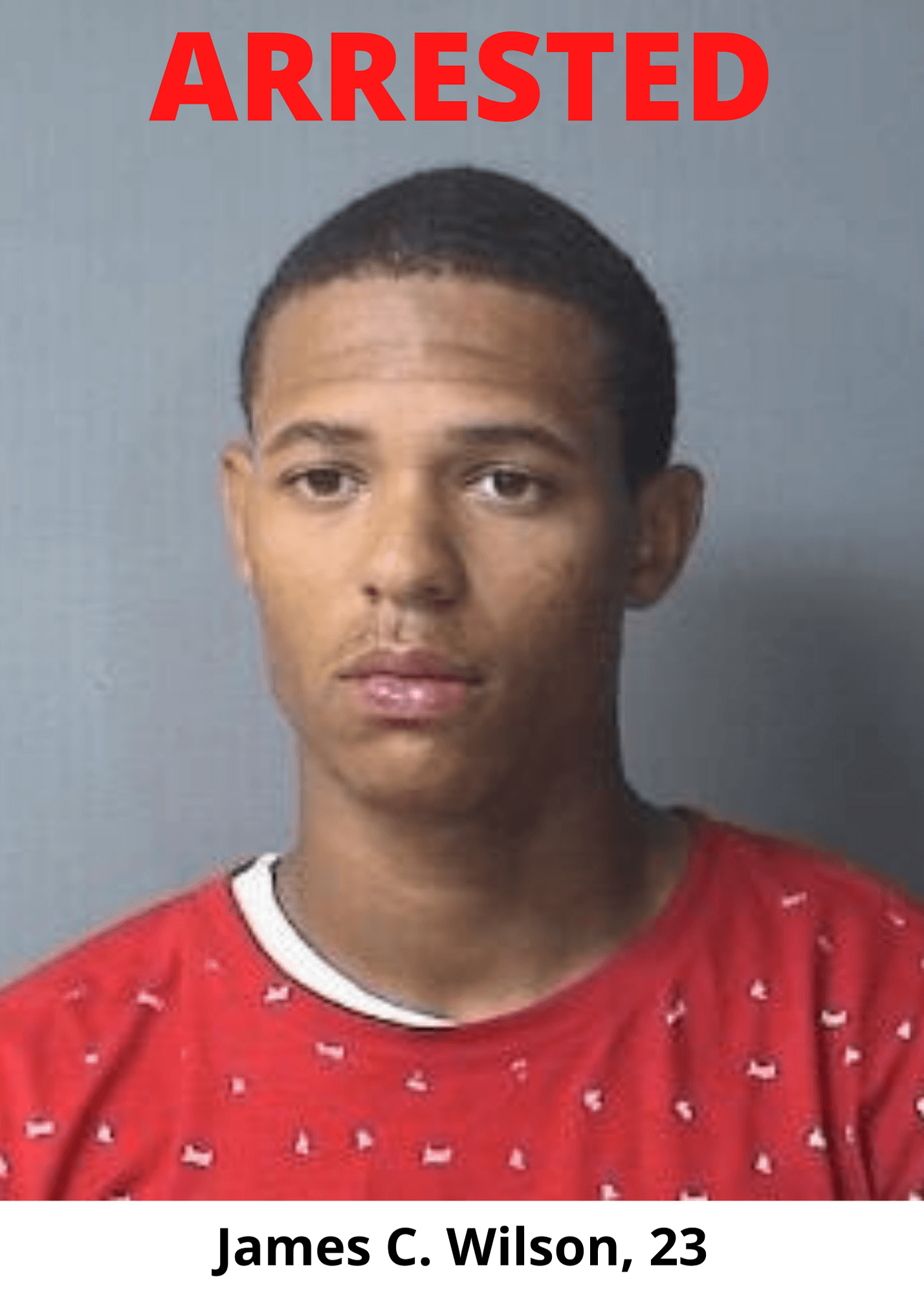 Arrest Photo - James C. Wilson