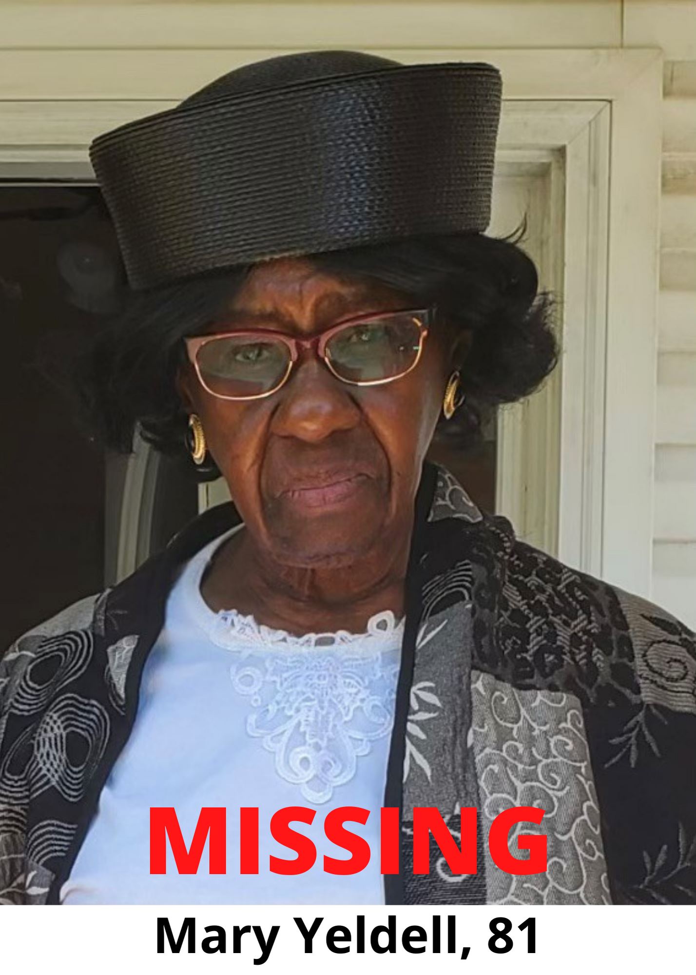 Missing Person - Mary Yeldell