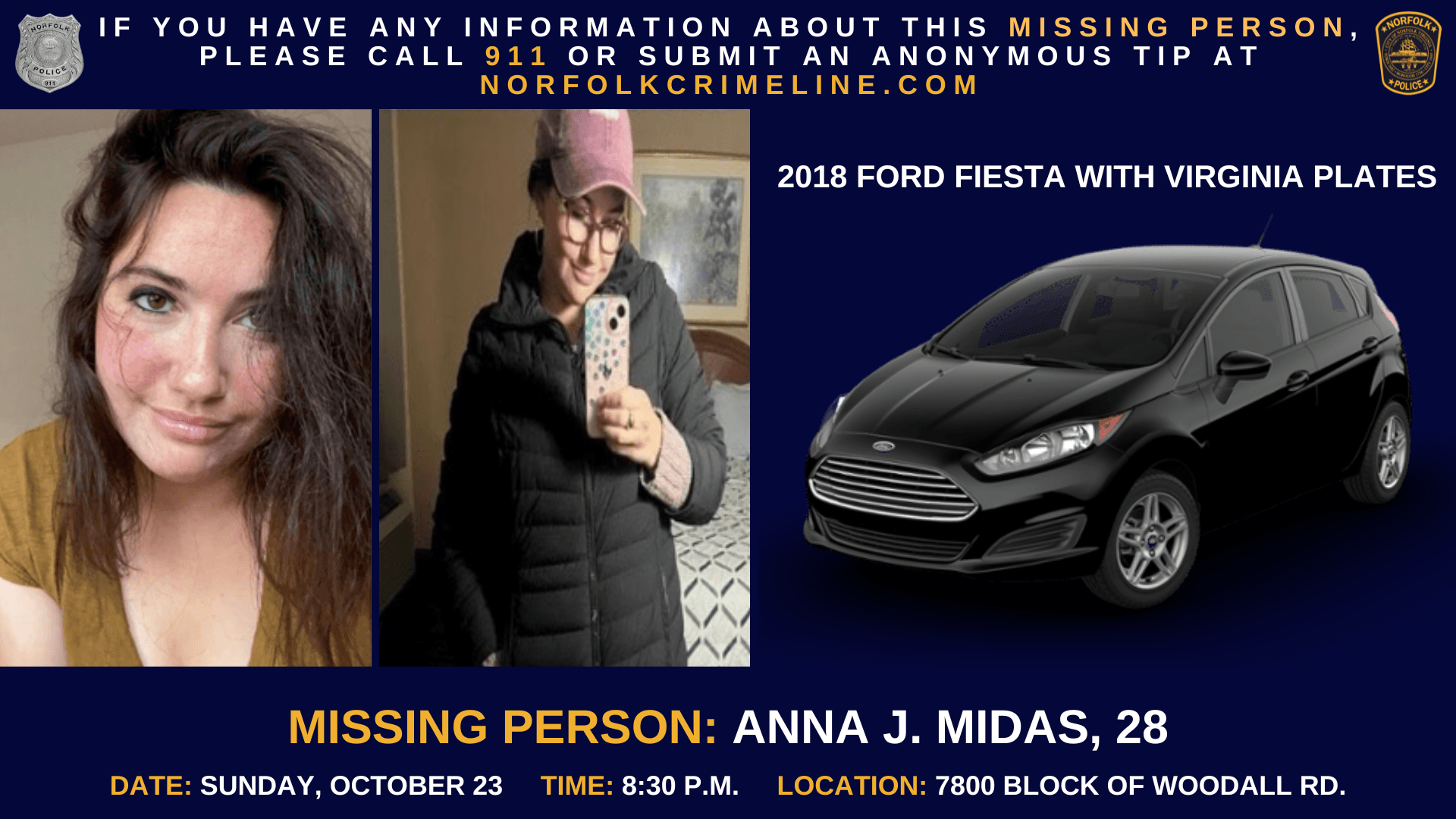 Missing Person - Anna J Midas