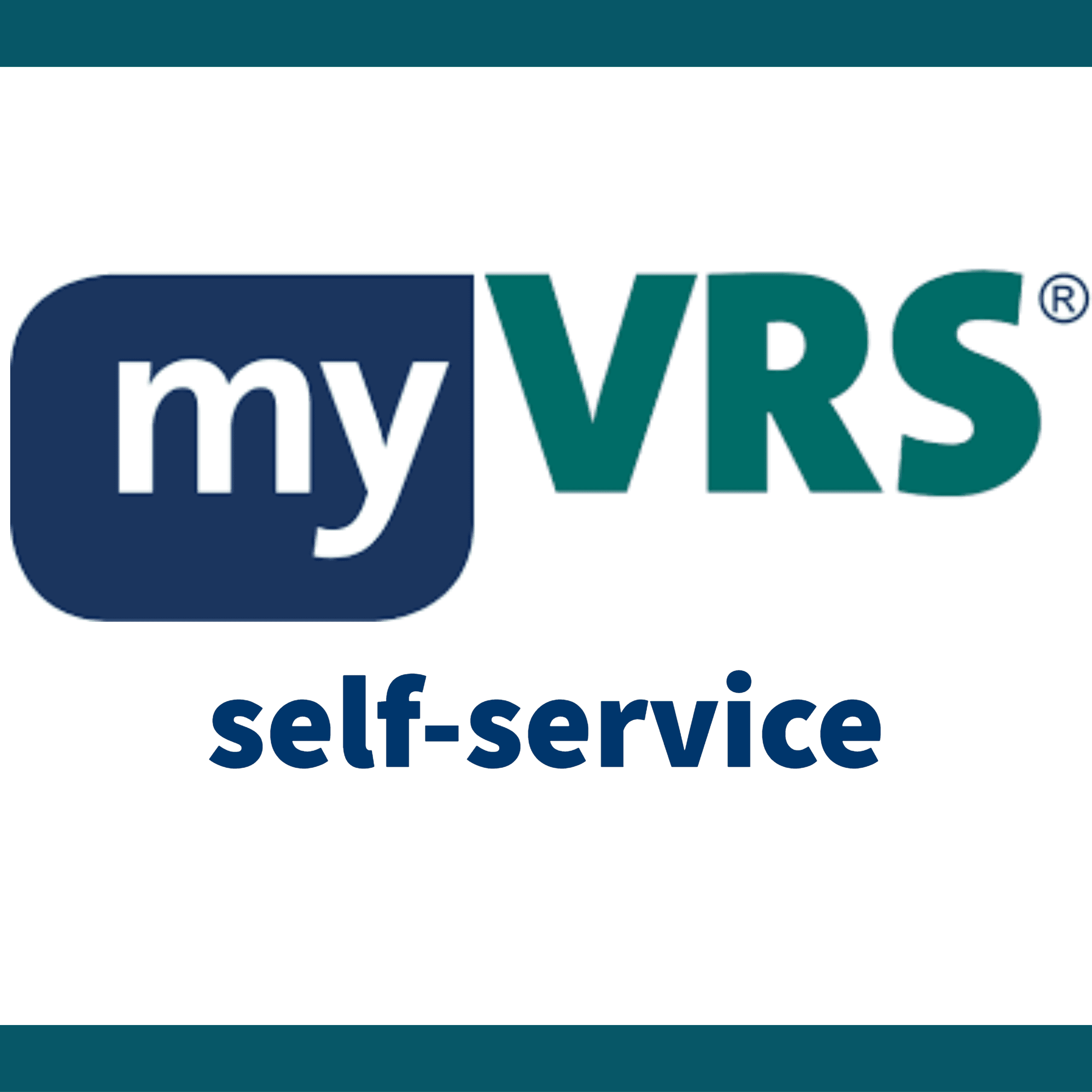 My VRS button link Opens in new window