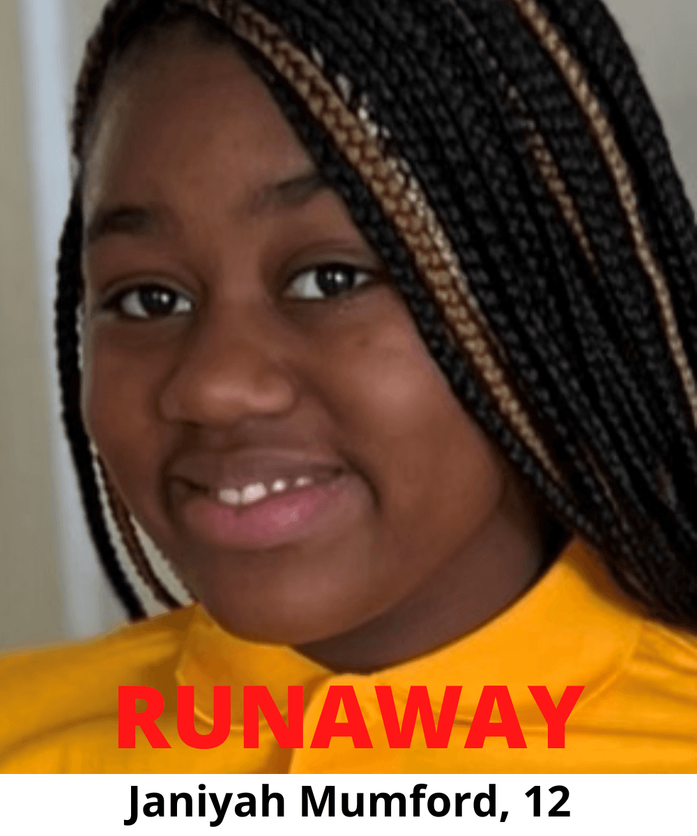Missing Person - Janiyah Mumford