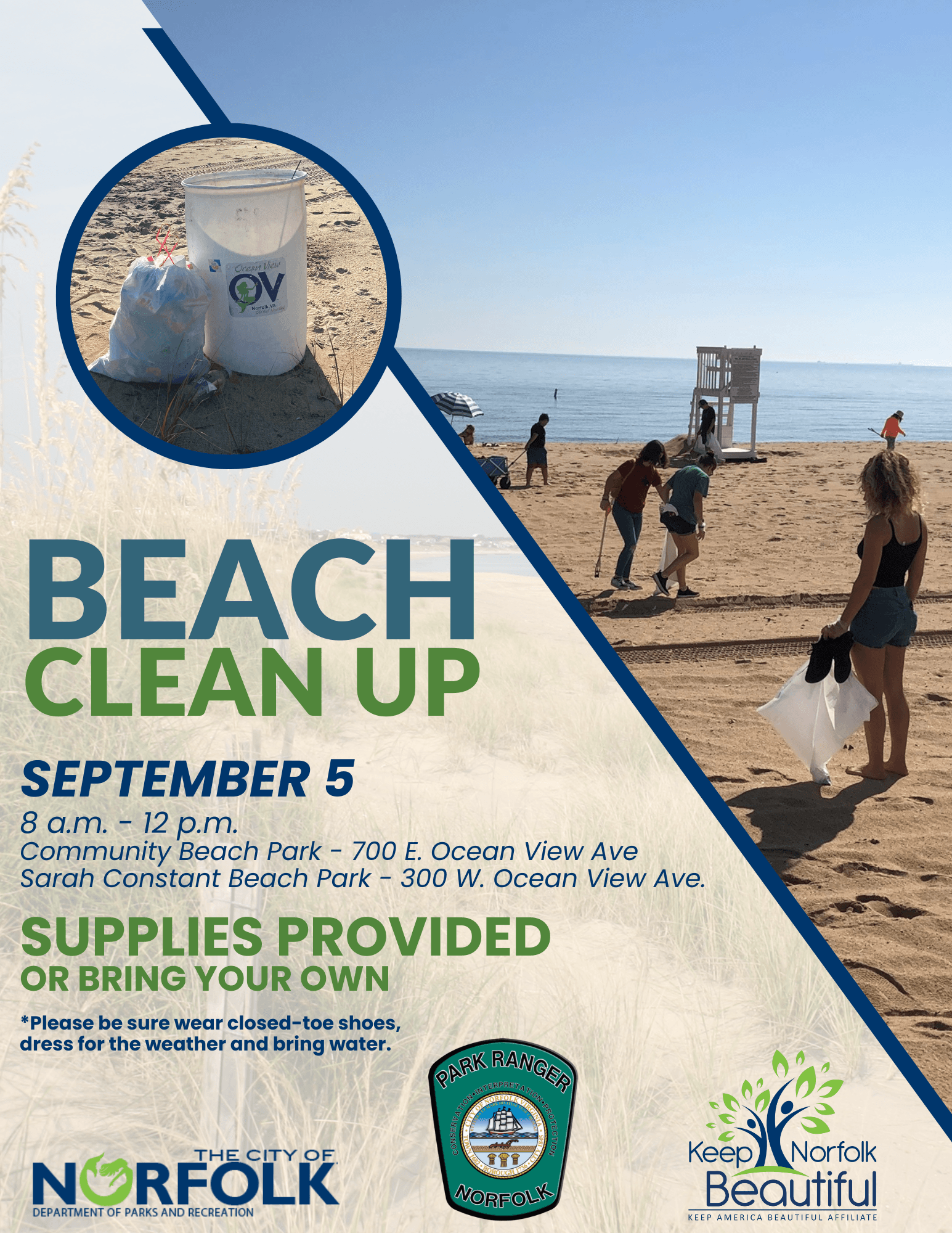 Beach Cleanup flyer